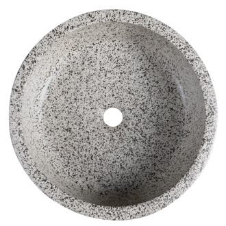 PRIORI keramické umývadlo na dosku, ? 41 cm, granit PI035