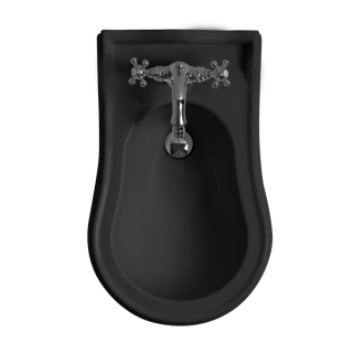 RETRO bidet stojaci 39x61cm, čierna mat 102231