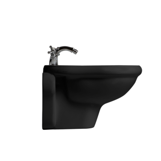 RETRO bidet závesný 38x52cm, čierna mat 102631