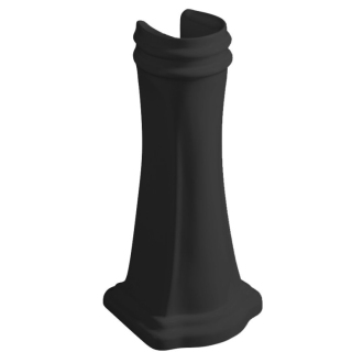RETRO univerzálny keramický stĺp k umývadlám 56,69,73cm, čierna mat 107031