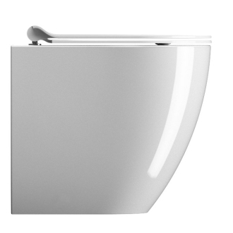 PURA WC misa stojaca, Swirlflush, 36x50cm, spodný/zadný odpad, biela ExtraGlaze 880411