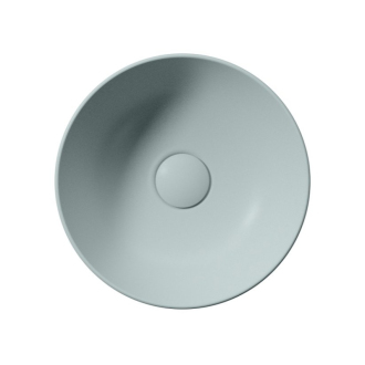 PURA keramické umývadlo na dosku, priemer 32cm, ghiaccio mat 885415