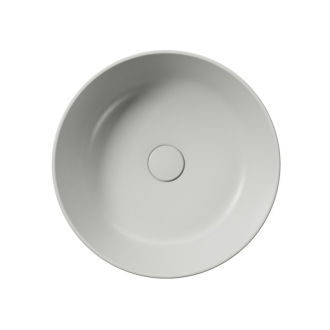 KUBE X keramické umývadlo na dosku, priemer 45cm, cenere mat 942717