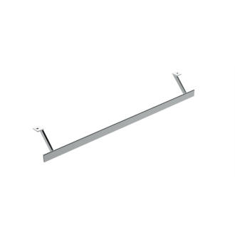 PURA čelný držiak uterákov 102cm, chróm PAPRD102