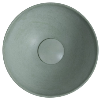 MINOR betónové umývadlo na dosku, ? 26cm, zelená MR26023