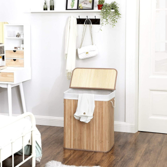 SAT kôš prád. bambus natural, objem 100l SATDKOSPRBN