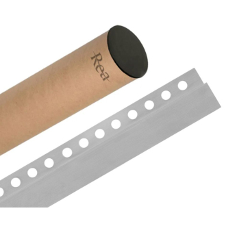 Rea Predná lišta sprchovej vaničky 120cm, kartáčovaný nikel REA-K4307