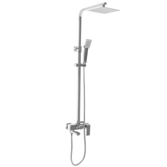 Rea sprchový set s batériou a dažďovou sprchou UltraSlim 20 Navaro REA-P0802