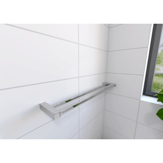 ELEMENT - dvojitý držiak uterákov 60 cm ELE29