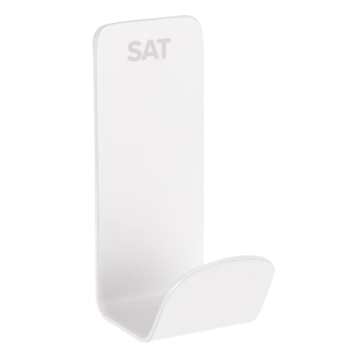 SAT Mood háčik, biely mat SATDMOOD21B
