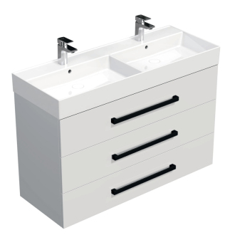 CUBE WC skr. s um. SAT 120 cm biela CUBE46C1203BISAT