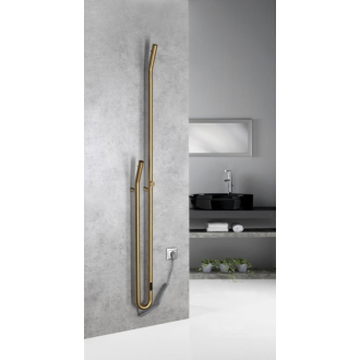 DUOPASSO elektrický sušiak uterákov s časovačom, 122x1700mm, 45 W, zlato mat ER830