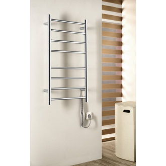 REDONDO elektrický sušiak uterákov, okrúhly, 500x900 mm, 75 W, nerez lesk ER220V