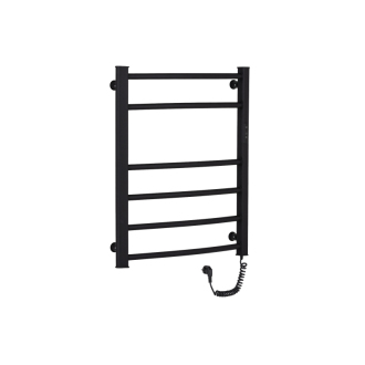 CERANO Elektrický sušiak uterákov Luca, s displejom čierna matná 660x550 mm LIV-EG-6-55