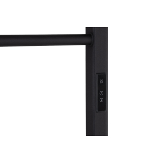 CERANO Elektrický sušiak uterákov Luca, s displejom čierna matná 660x550 mm LIV-EG-6-55