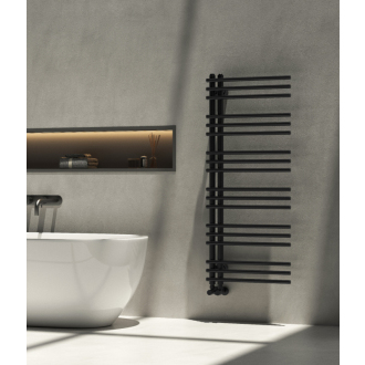 CERANO Vykurovacie teleso Burke D5 562W čierna matná 1200x500 mm CER-429634