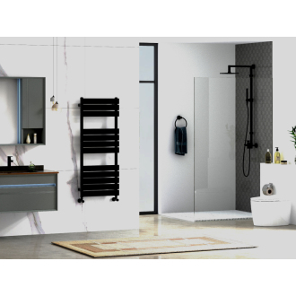 CERANO Vykurovacie teleso Claude kombinovaný 650W čierna matná 1200x500 mm CER-429658