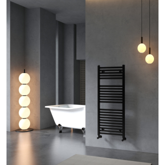 CERANO Vykurovacie teleso Donovan kombinovaný 369W čierna matná 1200x500 mm CER-429592