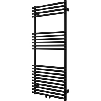 CERANO Vykurovacie teleso Luigi kombinovaný D5 545W čierna matná 1200x500 mm CER-429694