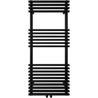 CERANO Vykurovacie teleso Luigi kombinovaný D5 545W čierna matná 1200x500 mm CER-429694