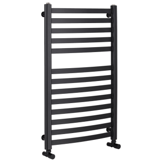 CERANO Vykurovacie teleso Paolo kombinované 568W čierna matná 850x550 mm LIV-WK-13-55