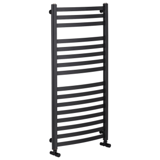 CERANO Vykurovacie teleso Paolo kombinované 604W čierna matná 1090x550 mm LIV-WK-16-55
