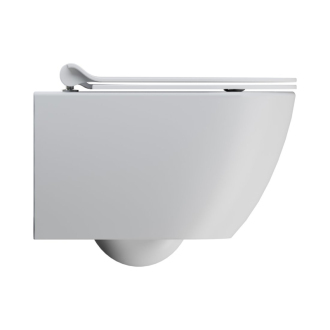 PURA závesná WC misa, Swirlflush, 36x50cm, biela dual-mat 881609