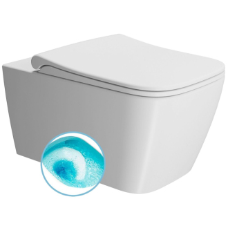 NUBES závesná WC misa, Swirlflush, 35x55cm, biela dual-mat 961509