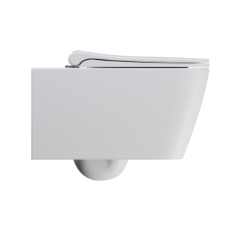 NUBES závesná WC misa, Swirlflush, 35x55cm, biela dual-mat 961509