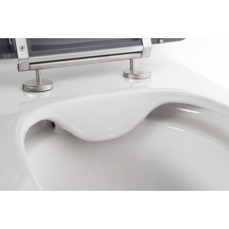 MEDIC RIMLESS WC kombi misa s nádržkou, spodný/zadný odpad, biela MC102