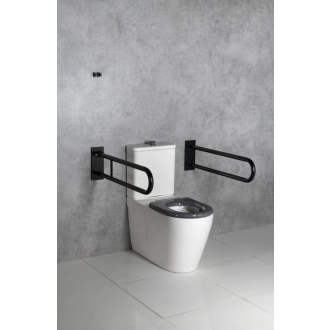 MEDIC RIMLESS WC kombi misa s nádržkou, spodný/zadný odpad, biela MC102