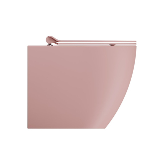 PURA WC misa stojaca, Swirlflush, 36x55cm, spodný/zadný odpad, blush dual-mat 880324
