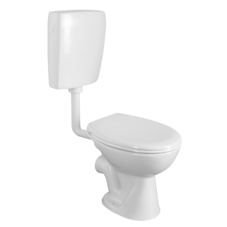 WC kombi, dvojtlačítko 4,5/6l, zadný odpad, biela TP3306