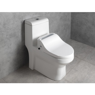 HUBERT WC kombi, zadný/spodný odpad s elektronickým bidetom USPA LUX UB-6635RU-2