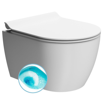 PURA závesná WC misa, Swirlflush, 35x46cm, biela dual-mat 880209