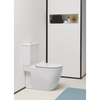 PURA WC misa kombi spodný/zadný odpad, 36x68cm, biela ExtraGlaze 881711