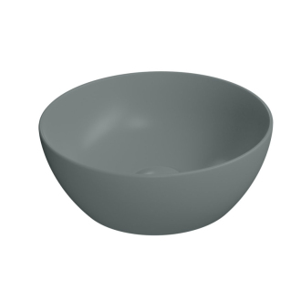 PURA keramické umývadlo na dosku, priemer 32cm, agave mat 885404
