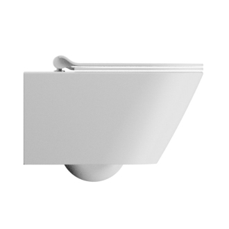 KUBE X závesná WC misa, Swirlflush, 36x55cm, biela dual-mat 941509