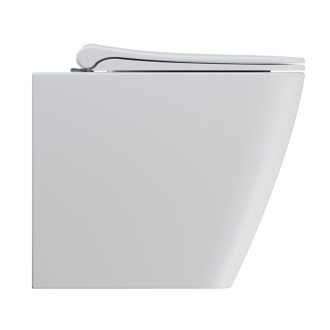 NUBES WC misa stojaca, Swirlflush, 35x52cm, spodný/zadný odpad, biela dual-mat 961009