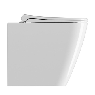 NUBES WC misa stojaca, Swirlflush, 35x52cm, spodný/zadný odpad, biela ExtraGlaze 961011