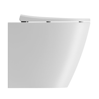 MODO WC misa stojaca, Swirlflush, 37x52cm, spodný/zadný odpad, biela dual-mat 981009