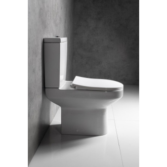 VERMET WC kombi misa, spodný/zadný odpad, biela VR038