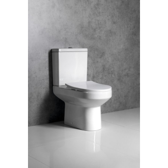 VERMET WC kombi misa, spodný/zadný odpad, biela VR038