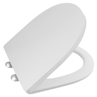 LEON WC sedátko, Slim, Soft Close, duroplast, biela 301.307.4
