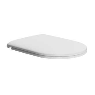 PURA/KUBE X WC sedátko Soft Close, duroplast, biela mat/chróm MS992C09