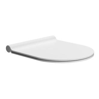 PURA/KUBE X sedadlo, SLIM, Soft Close, duroplast, biela mat MS76SN09