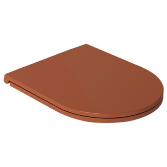 INFINITY WC sedadlo, SLIM, odnímateľné, Soft Close, terracotta 40KF0548I-S