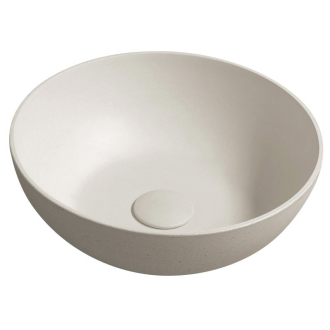 FORMIGO betónové umývadlo na dosku, ? 39cm, piesková FG314