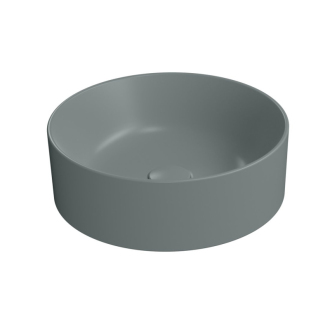 KUBE X keramické umývadlo na dosku, priemer 40cm, agave mat 942604