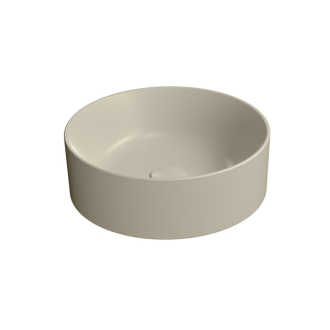 KUBE X keramické umývadlo na dosku, priemer 40cm, creta mat 942608